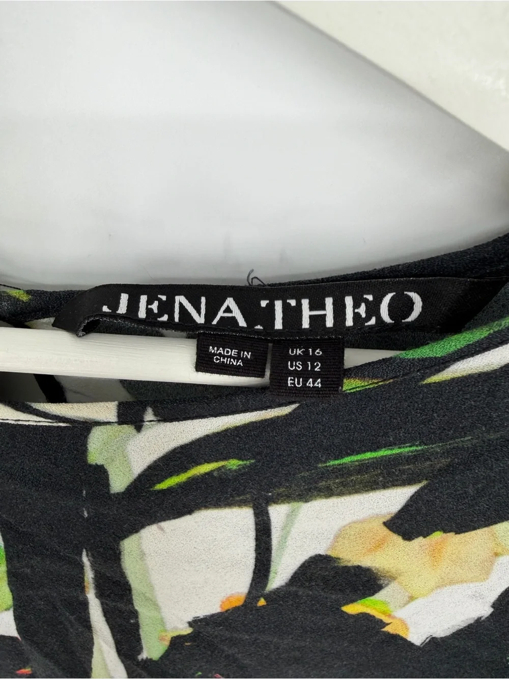 Anthropologie Jena.Theo Abstract Print Silky Tunic Dress Size 12